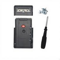 Bagažo spyna, Universali atsarginė kodinė lagamino sagties detalė, Juoda, 1 vnt., Raktinė spyna Black 1pc Combination Lock
