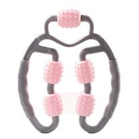 Five Wheel Annular Leg Clamp Body Massager Yoga Massage Roller Massager Ring Leg Clip  Gym Sport pilka