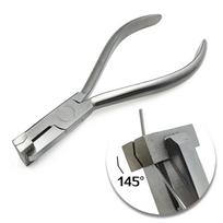 Dantų ortodontinis vielos formavimo replės odontologo antgalis galinis lenkimo žnyplės 90° atrama arba 145° atrama Formavimo replės Nerūdijantis plienas 1 pc 145 degree gray