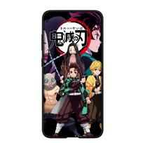 Case for Samsung Galaxy S25 S23 S22 S24 Ultra FE A05 A06 A15 A16 A36 A37 A35 A54 A55 A56 A57 A25 A26 A53 A17 Kamado Nezuko Demon Slayer Tanjirou Cover for iPhone SE 2020 elnias