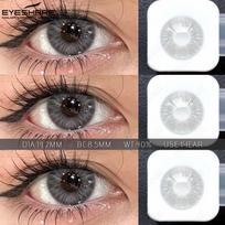 EYESHARE 1 Pair Brazilgirl Avela Color Contact Lenses for Eyes Natural 14.0mm Eye Contacts Korean Softlens for Students