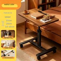 Adjustable Floor-Standing Bedside Minimalist Folding Desk for Bedroom or Student Use