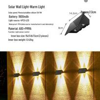 Mengpao YH0616 Solar Outdoor Wall Lamp