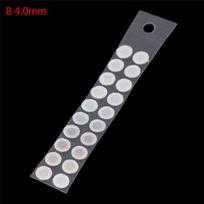 20PCS Stainless Steel In-Ear Earphone Filter Dust Net Earbuds With Glue gray
