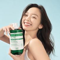 HAPPY BATH Deep Clean Tea Tree Acne Care Body Wash 900G beige