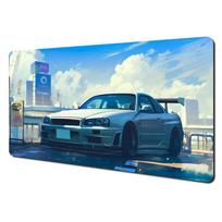 JDM Sports car Mouse Pad rubber antislip Desk Mat gamer pc accessories Gaming mat keypad expansion mousepad laptop office pad 800x300x2mm
