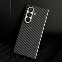 Skirta Samsung Z Fold 7 6 5 4 3 Anglies Pluošto Magnetinis Dėklas Itin Plonas Kietas PC Atsparus Smūgiams Su Grūdinto Stiklo Ekrano Apsaugos Dangteliu Galaxy Z Fold7 black
