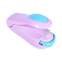 Handy Food Sealer Mini Portable Heat Sealing Machine Purple pink