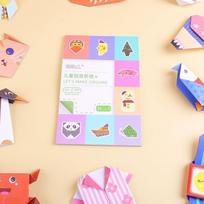 New Handmade DIY Paper Cats Kit Desk Decoration Cat Lovers Cute Kitten Origami Papercraft Kits Creative Fold Cute Cat Figures white