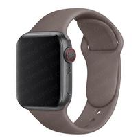 Silikoninis dirželis Laikrodžio apyrankei 44mm 40mm 38mm 42mm Guminio diržo apyrankė iWatch1 2 3 4 5 se 6 apyrankė 38 or 40 mm black