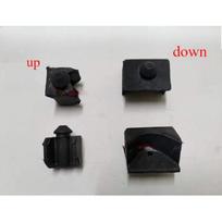 for Nissan D22 Ruiqi NP300 Pickup Truck P27 Rear Door Buffer Rubber Rear Baffle cushion pad 4PCS 2 up 2 down