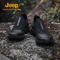 Jeep Men's Mid-Top Shock-Absorbing Hiking Shoes 39 gray