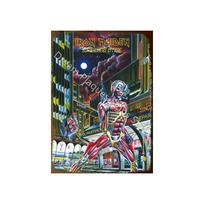 Iron Maiden Book of Souls Oficialus metalinis skardinis ženklas 8x12 colių, Vintažinis roko grupės plakatas Sienos menas Barui, Pub'ui, Vyriškam urvui, Namų dekoravimui 30x40cm(11.8x15.7inch)