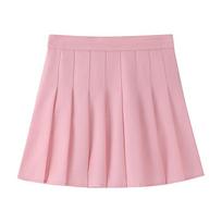 Korėjietiškas baltas sijonas šortai Moteriški aukštu juosmeniu Seksualūs mini sijonai moteriški pavasario vasara Plisuotas Kawaii sijonas moksleivei JK uniforma XXXL