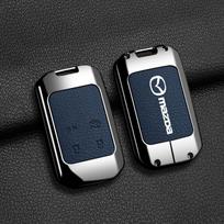 Mazda EZ-6 raktų dėklas: Naujas modelis ZE-60 Metalinis korpusas su Bluetooth sagtimi black