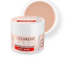 Claresa statybinis gelis hard&easy builder gel light beige 45g