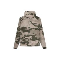 Fear Of God Essentials SS22 Polar Fleece Half Zip Hoodie Camouflage Polar Fleece Lined American Hooded Sweatshirt FOG-SS22-402 M gray