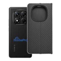 Flip case for Xiaomi Redmi NOTE 14 PRO 5G / 14 PRO PLUS 5G Luna Book Carbon black
