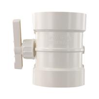 Oro srauto reguliavimo vožtuvas iš PVC išmetimo ir vėdinimo sistemoms 110mm