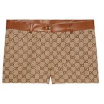 GUCCI SS22 Laisvalaikio šortai Moteriški 681154-Z8AV7-2184 EU 38 brown