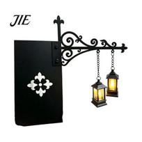 Creative Desk Atmosphere Light Ghost LED Bookshelf Lamp with Pumpkin Bat Hanging Charms, Halloween Decorative Resin Ornaments Bookend Night 1pc C black