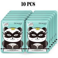 Drėkinamoji švelni ir lygi juodų paakių kaukė vyrams ir moterims akių priežiūrai 10pcs blue