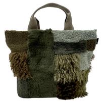 Rootote SC.DELI.TuguTugu-A Women's Tote Bag, 3652, Khaki black