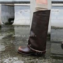 Vakarų retro botas moteriški tikros odos kaubojiški batai motociklininko batai 39 black