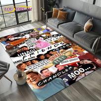 27 Stiliaus Central Perk Draugų TV Serialo Kilimas Kilimas Svetainei Miegamajam Namų Sofos Dekoravimui, Vaikų Zonos Kilimas Neslystantis Grindų Kilimėlis 60*90cm