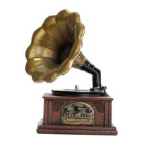 Vintage Style Statue Collectible Sculpture Desk Decorations Resin Figurine Typewriter 4x2.6x5in