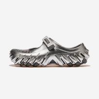 [Crocs] Echo Mary Jane Metal Sport [CRS214110] [Shipped from Korea] 100% Authentic 230 gray