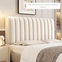 Aksominės tekstūros vientisos spalvos galvūgalio užvalkalas Modernaus dizaino Skalbiamas Galvūgalio užvalkalas Miegamojo dekoras Within 180CM balta