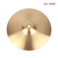 6/8/10 colių būgnų žalvariniai cimbolai perkusijos Splash Crash Hi-Hat džiazo būgnų cimbolai muzikos instrumento daliai būgnų cimbolai 10INCH beige