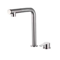 TLXT Stainless Steel Wall-Mounted Lift & Fold Pull-Out Faucet gray