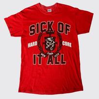 Rare Sick of It All Band Collection Unisex All Size P57.213 XXL red