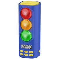 Kids Digital Visual Timer with Signal Light LCD Display Rechargeable Time Management Tool 200 Minute Countdown Stopwatch3 mėlyna