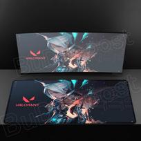 HD XXL MousePad Valorant Gaming Mouse Pad Large Home Desk Mats Keyboard Natural Rubber Non-slip Soft Office Carpet Mat Accessory 30cmx80cm(11.8x31.5inch)