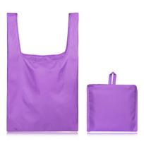 High Quality Eco Friendly Waterproof Tote Bag Grocery Bag Shopping Bag Oxford Cloth Foldable KTB purple