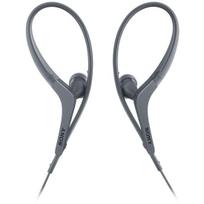 Sony with remote control and Black B MDR-AS410AP Earphones Water-resistant/Sports-oriented, microphone, MDR-AS410AP