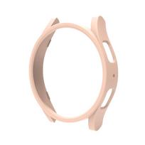 Case for Samsung Galaxy Watch 4/5/6 40mm 44mm 45m PC Matte Protective Bumper Shell for Watch 6 Classic 43mm 47mm Protector Cover Watch 7 47mm rožinė