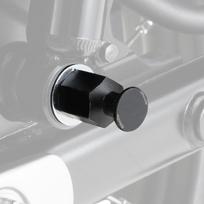 Daytona 32693 Motorcycle Stand Hook for Mini Bikes (Monkey/CT125 etc), Twin Shock M10 Bolt Compatible, Spool Nut, Black, 2 Pieces juoda