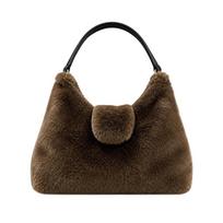 New Soft Tote Bag Large Capacity Handheld Shoulder Carry Women's Handbag Leopard Print Underarm Bag Daily Outfits black