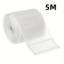 Transparent Pleated Curtain Tape Soft Flexible Nylon Folding Hanging Strips for Delicate Sheer Curtain Hanging Accessories A2