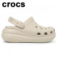 Crocs Classic Crush Clog Sandals Bone Beige 207521 2y2 250