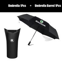 for F9 Car Sunshade Portable Automatic Folding Umbrella Rapid Kamiq Superb Octavia Kodiaq Fabia Enyaq Vision Auto Accessories ZS9