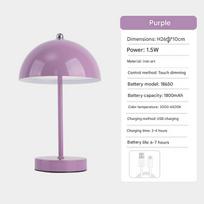 Mushroom Night Light Nordic Ins Style Minimalist Bedside Bedroom Desk Wedding Decorative Ambient Table Lamp