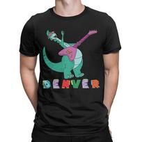 Denver The Last Dinosaur Funny Tee Graphic Funny 100 Cotton Tshirt Denver The Last Dinosaur Tops Tees For Unisex L blue