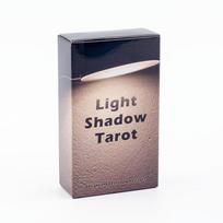 Light Shadow Tarot Board Game Deck 11.1*6cm 11 Light and 11 Shadow Messages Fate Divination Prophecy Card Family Party Game Toy