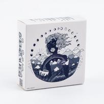 Light Shadow Tarot Board Game Deck 11.1*6cm 11 Light and 11 Shadow Messages Fate Divination Prophecy Card Family Party Game Toy