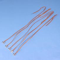 5Pcs 20/30/50/80Cm Safety Balloon Copper Wire Ignite Cable Wire For Balloon Decorations Wedding Party Equipment 50cm gray